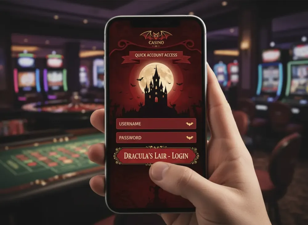 Dracula casino login guide for quick account access